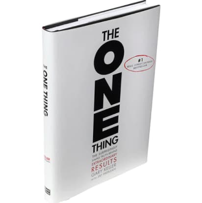 The one thing: the surprisingly simple truth about extraordinary results